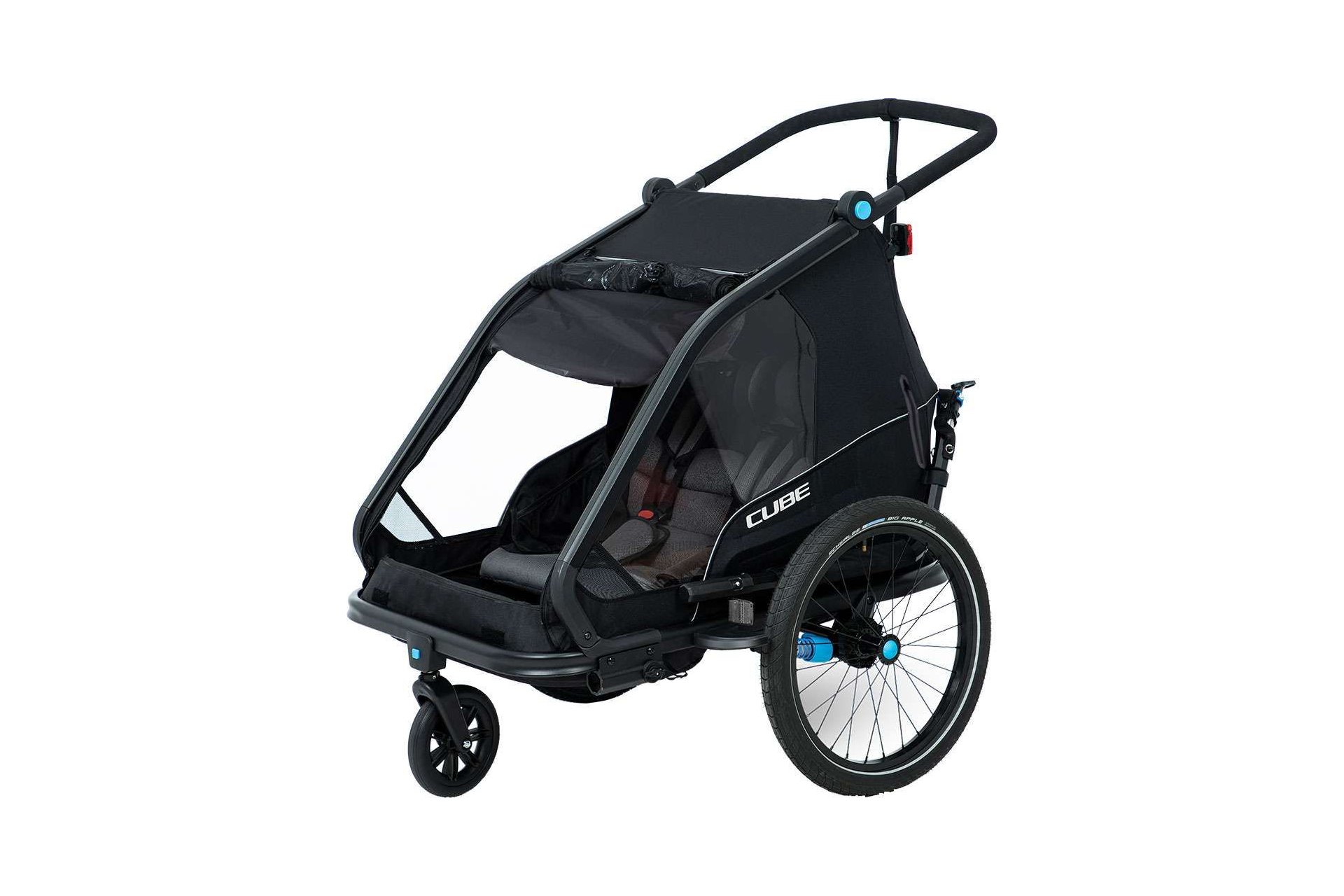 Cube Kinder Fahrradanhänger Double CMPT