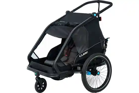 Kinderanhänger - Cube Kinder Fahrradanh&auml;nger Double CMPT
