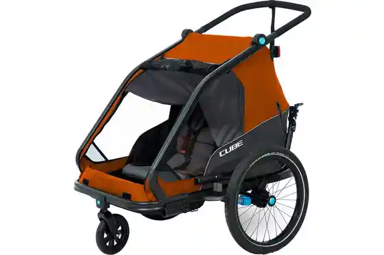 Kinderanhänger - Cube Kinder Fahrradanh&auml;nger Double CMPT X Actionteam