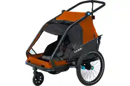 Cube Kinder Fahrradanhänger Double CMPT X Actionteam