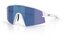 Bliz P006 Matte White - Smoke w blue multi