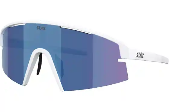 XXL Sale % - Bliz P006 Matte White - Smoke w blue multi
