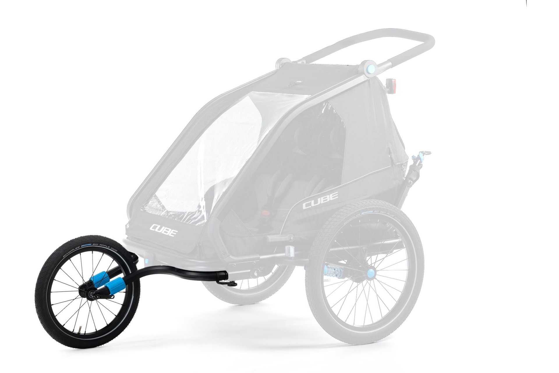 Cube Jogger Kit für Kinder Fahrradanhänger Double