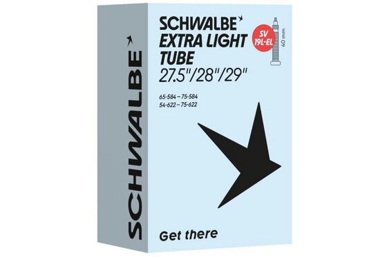 Fahrradschläuche - Schwalbe SV19L-EL Extra Light Schlauch 27,5/29 Zoll - 40 mm
