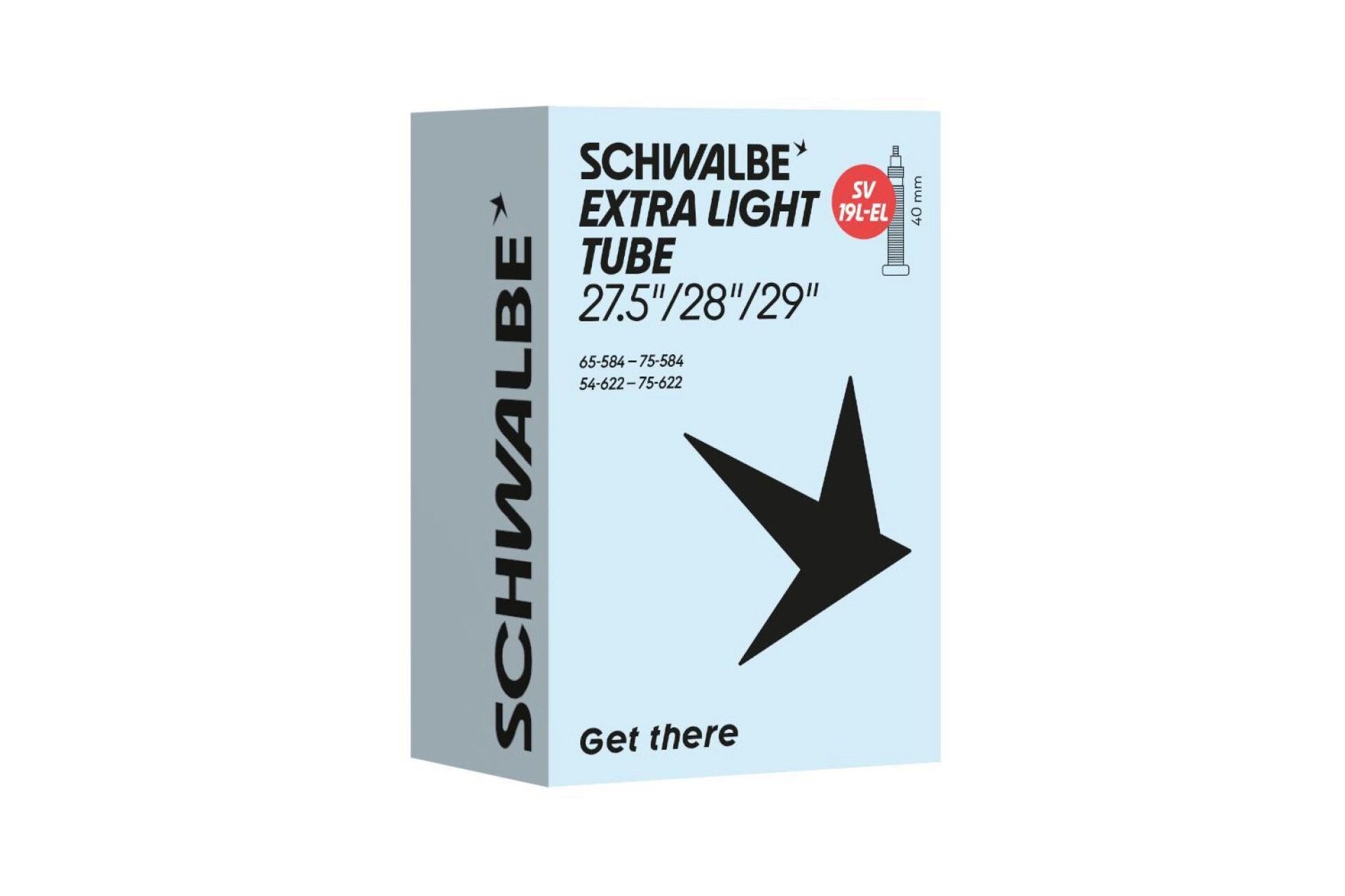 Schwalbe SV19L-EL Extra Light Schlauch 27,5/29 Zoll - 40 mm