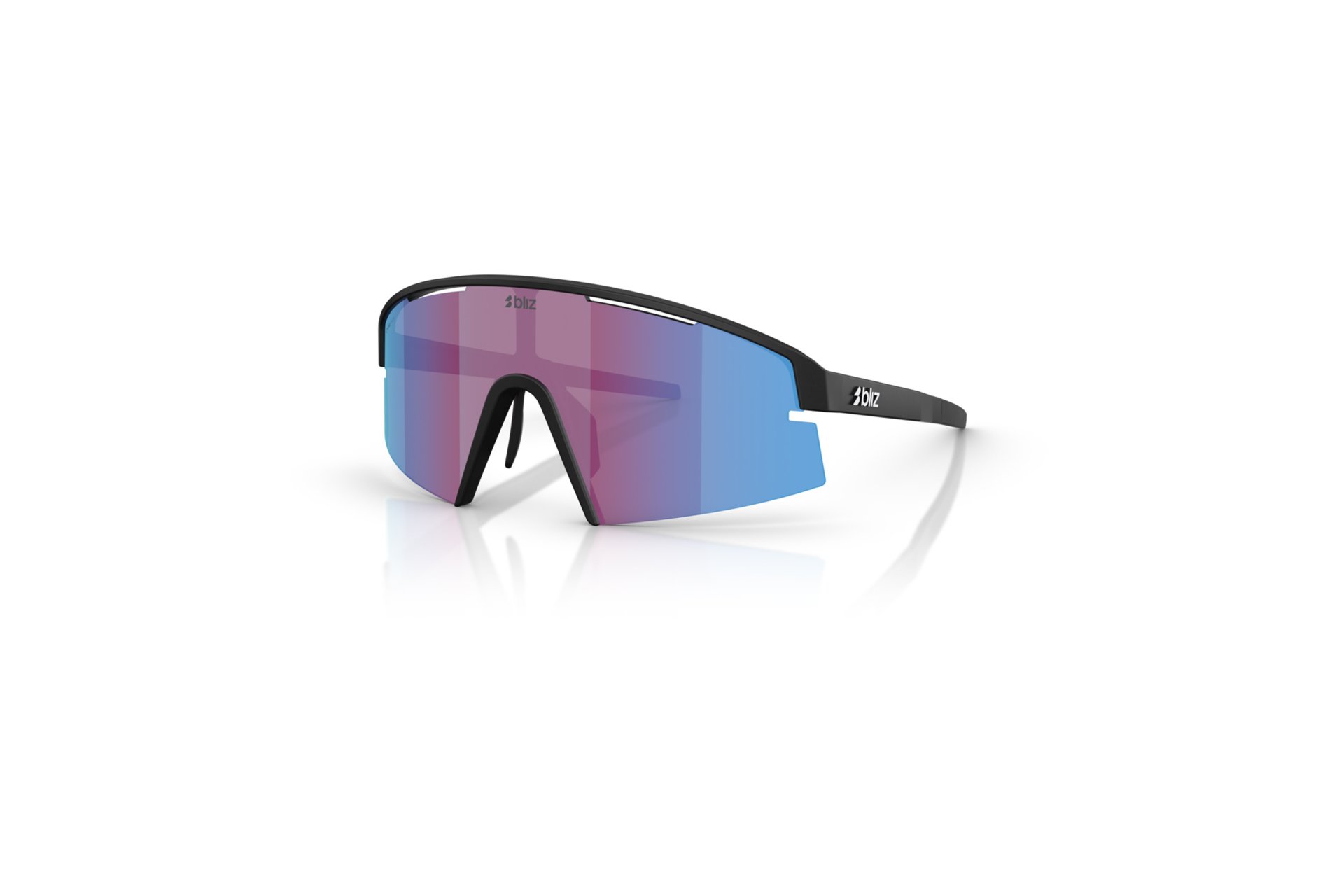 Bliz P006 Matte Black - Nano Optics Violet w blue mult