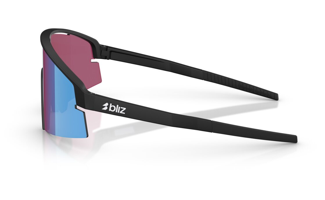 Bliz P006 Matte Black - Nano Optics Violet w blue mult
