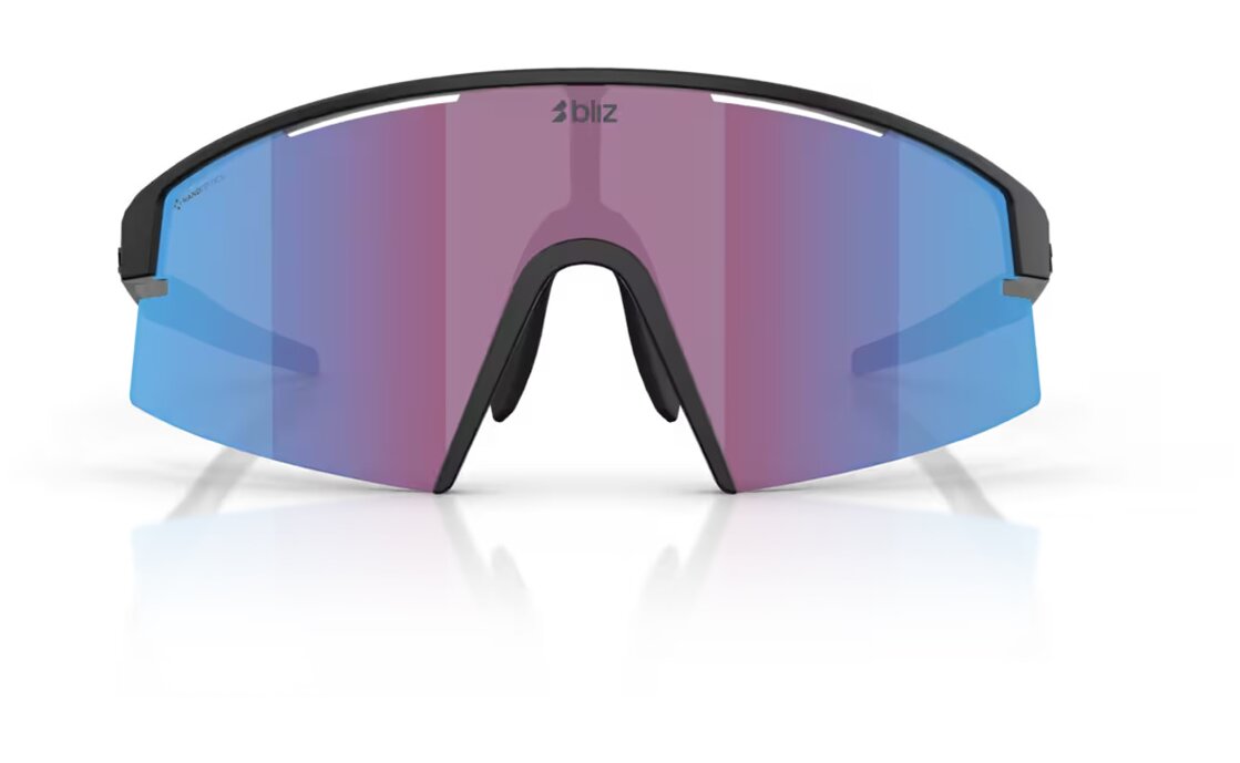 Bliz P006 Matte Black - Nano Optics Violet w blue mult
