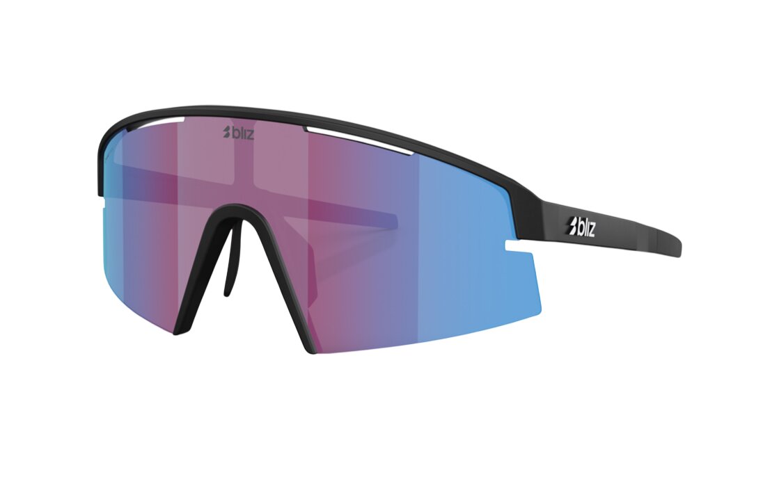 Bliz P006 Matte Black - Nano Optics Violet w blue mult