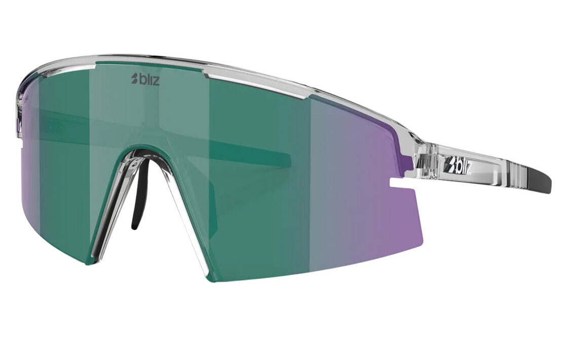 Bliz P006s Crystal Black - Green w green multi
