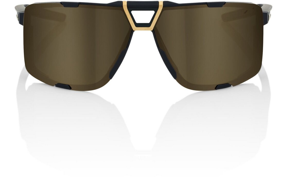 100 Percent Eastcraft Soft Tact Black / Soft Gold Mirror Lens