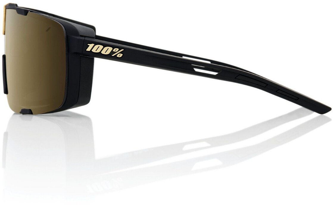 100 Percent Eastcraft Soft Tact Black / Soft Gold Mirror Lens