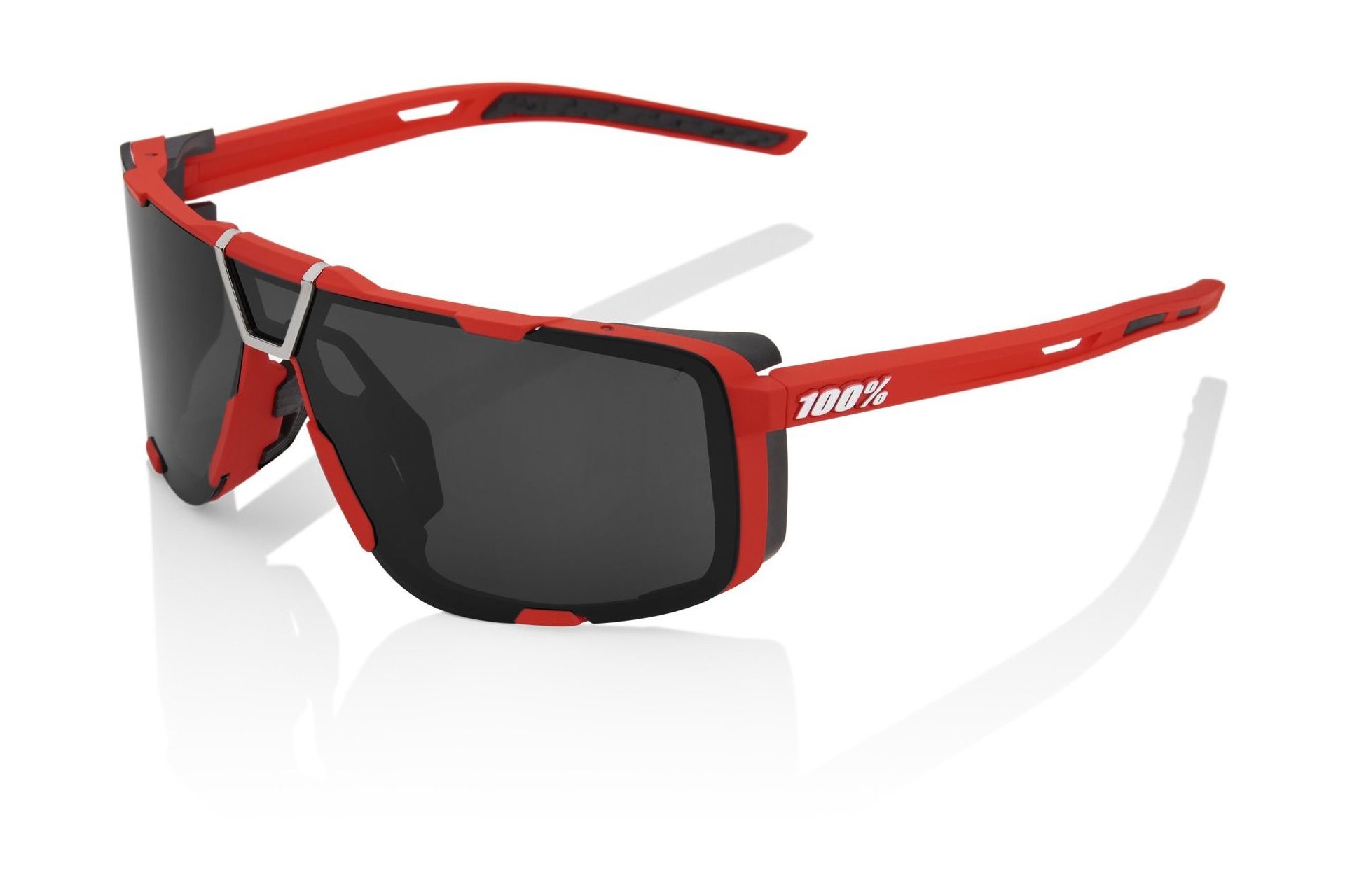 100 Percent Eastcraft Soft Tact Red / Black Mirror Lens