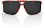 100 Percent Eastcraft Soft Tact Red / Black Mirror Lens