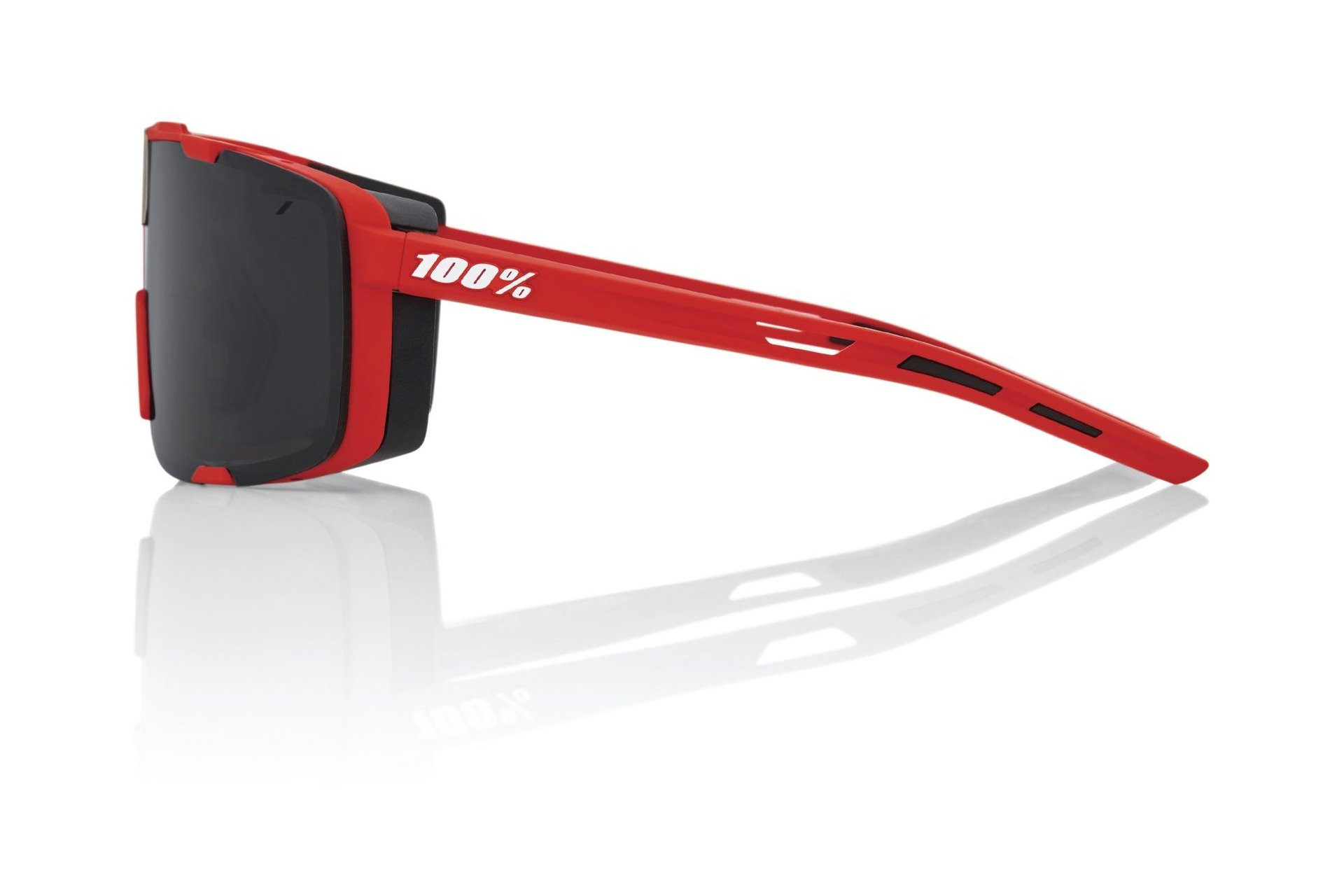 100 Percent Eastcraft Soft Tact Red / Black Mirror Lens