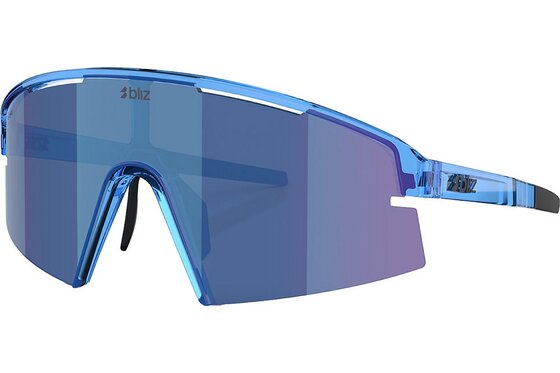 Fahrradbrillen - Bliz P006 Transparant Blue - Smoke w blue multi