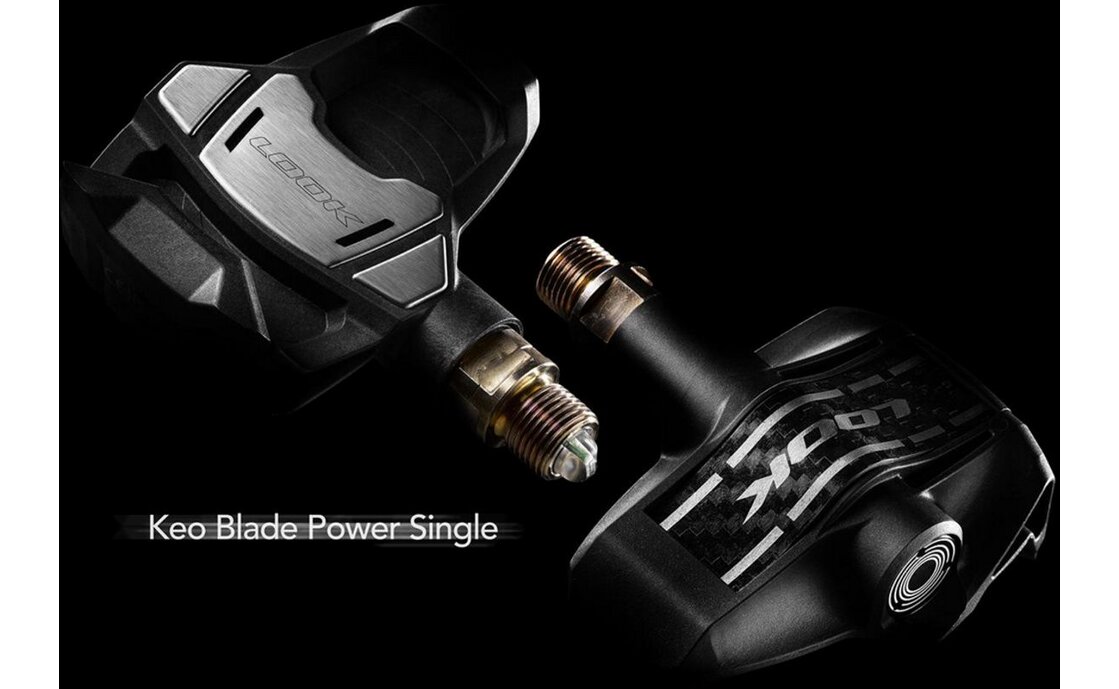 Look Kéo Blade Power Carbon Road Single Leistungsmess-Pedale