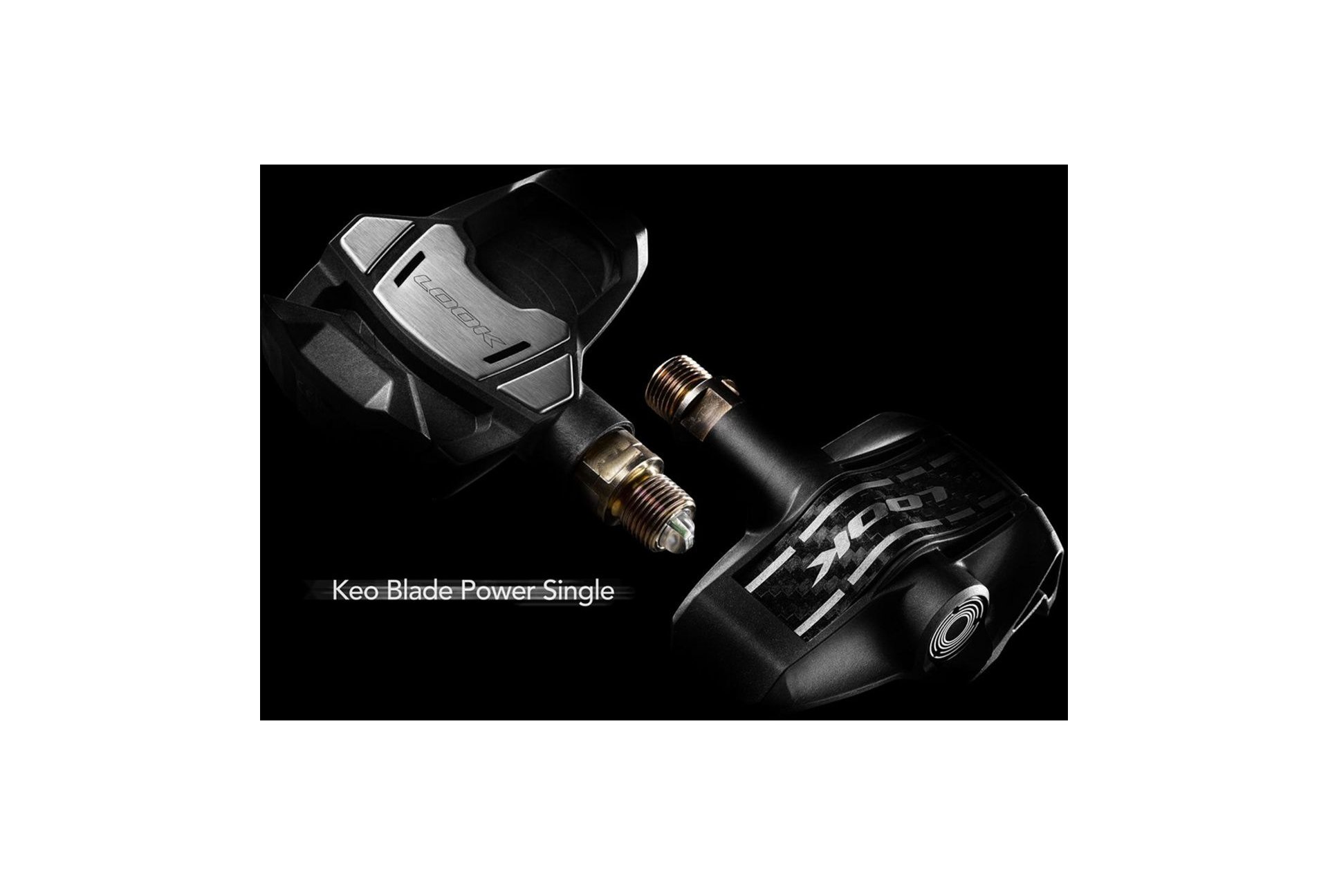 Look Kéo Blade Power Carbon Road Single Leistungsmess-Pedale