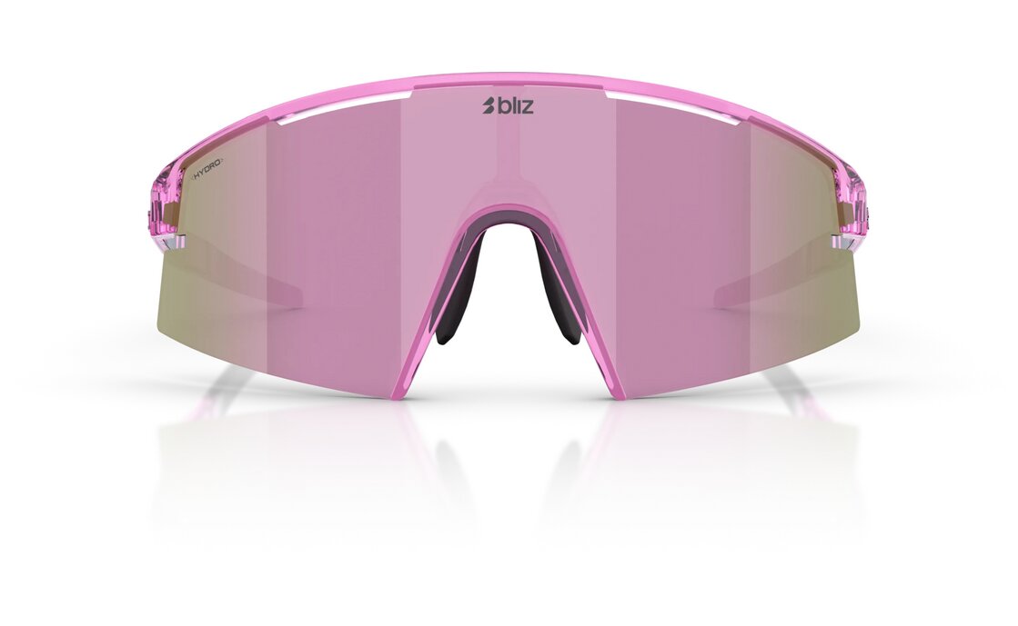 Bliz P006s Transparant Pink - Brown w rose multi
