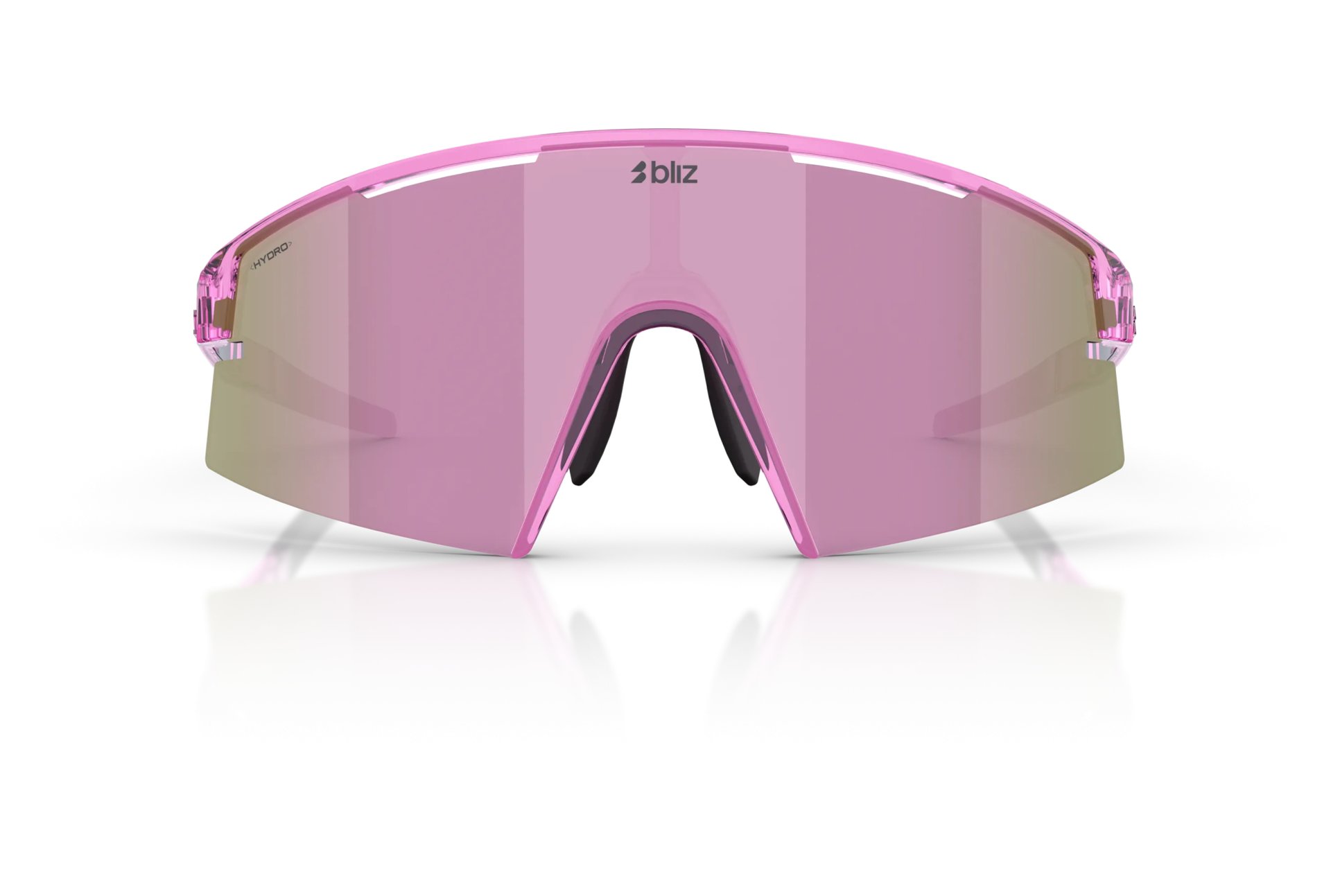 Bliz P006s Transparant Pink - Brown w rose multi