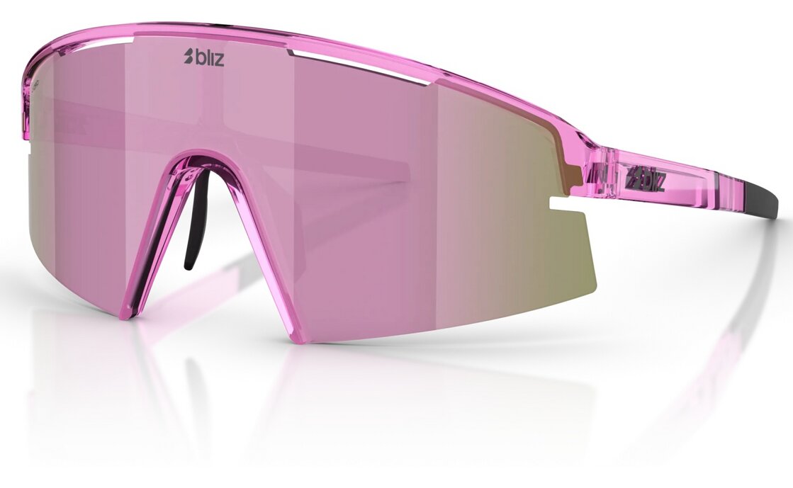 Bliz P006s Transparant Pink - Brown w rose multi