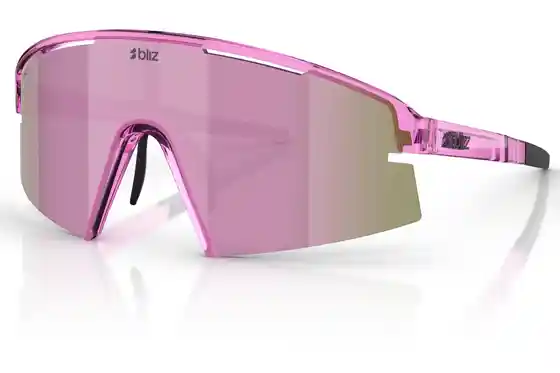 XXL Sale % - Bliz P006s Transparant Pink - Brown w rose multi