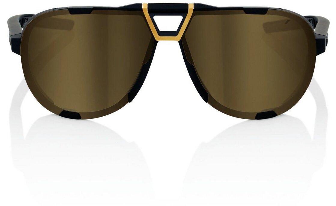 100 Percent Westcraft Soft Tact Black / Soft Gold Mirror Lens