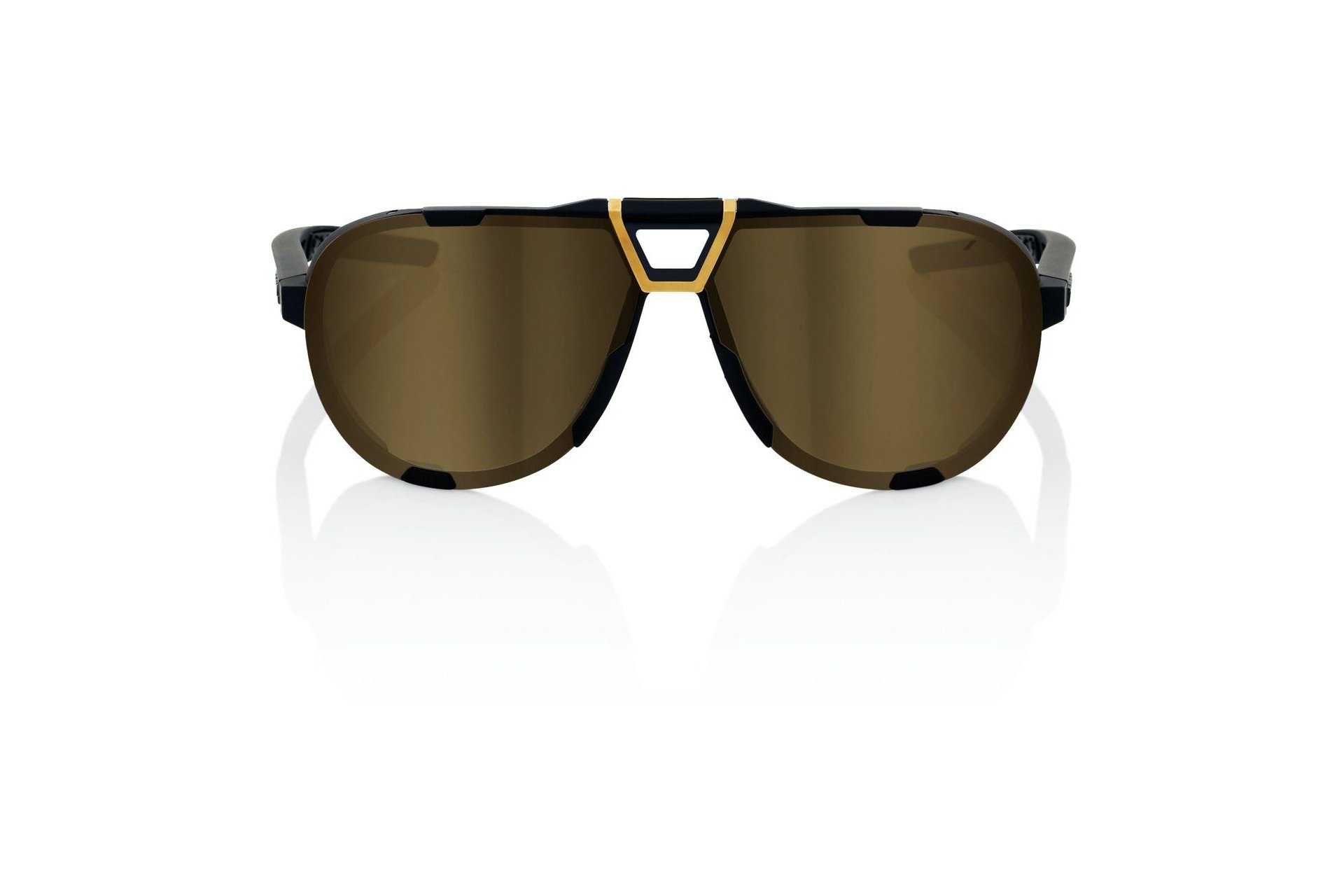 100 Percent Westcraft Soft Tact Black / Soft Gold Mirror Lens