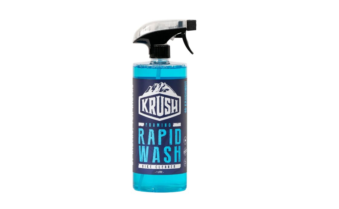 KRUSH Rapid Wash Schaum Fahrradreiniger, Sprühflasche - 500ml
