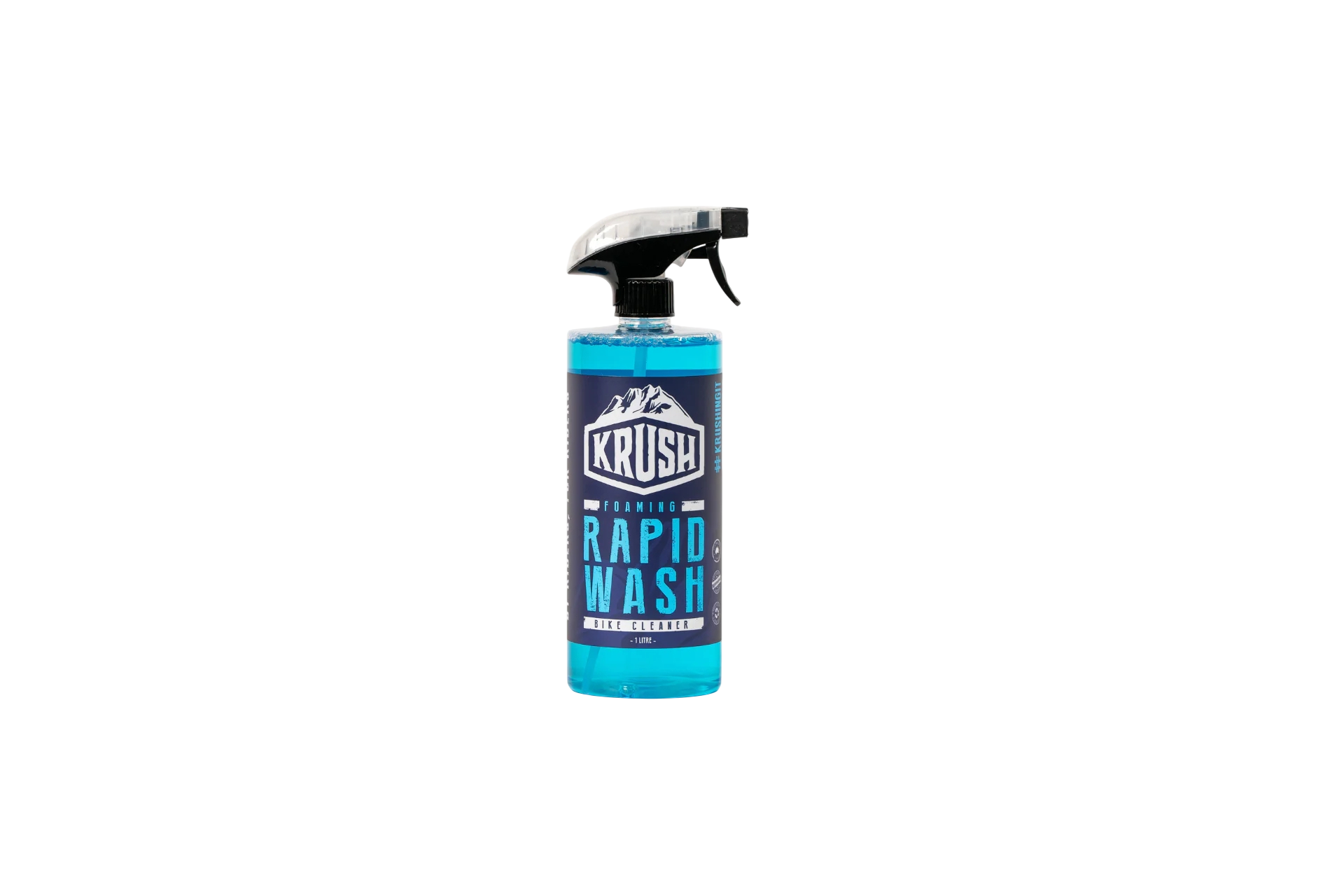 KRUSH Rapid Wash Schaum Fahrradreiniger, Sprühflasche - 500ml