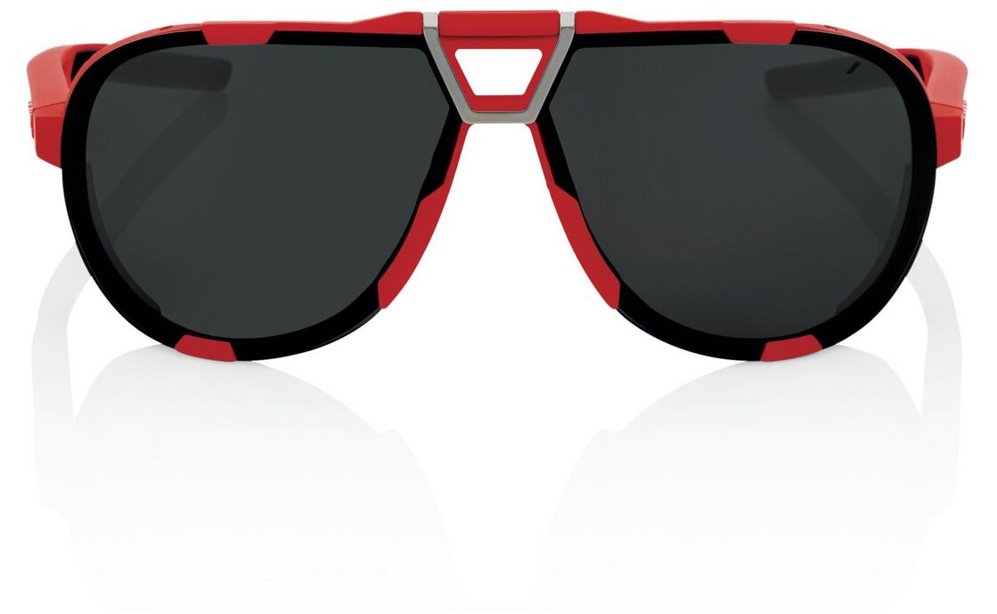 100 Percent Westcraft Soft Tact Red / Black Mirror Lens