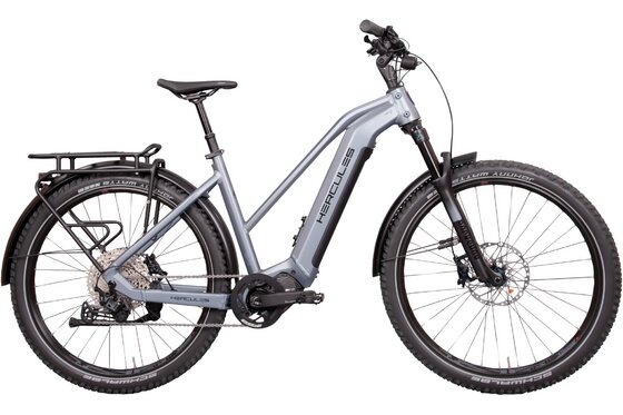 mit Beleuchtung - SUV E-Bike - Hercules Nos SUV 2.1 - 630 Wh - 27,5 Zoll - Damen Sport - 2023