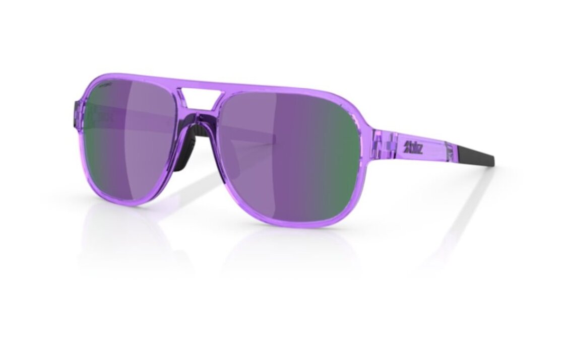 Bliz A006 Transparant Purple - Smoke w purple multi