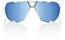100 Percent Westcraft Soft Tact White / HiPER Blue Multilayer Mirror Len