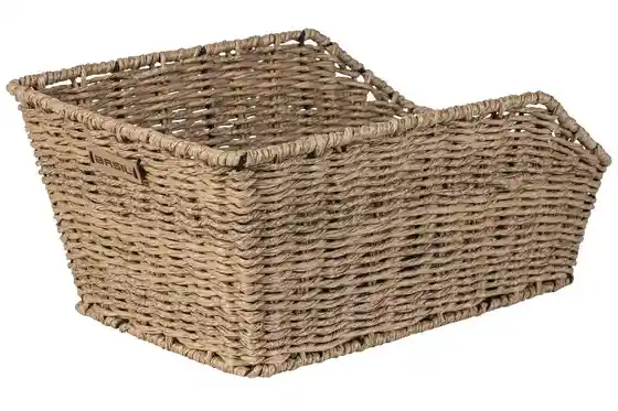 Fahrradtaschen & Körbe - Basil Hinterradkorb Cento Rattan Look