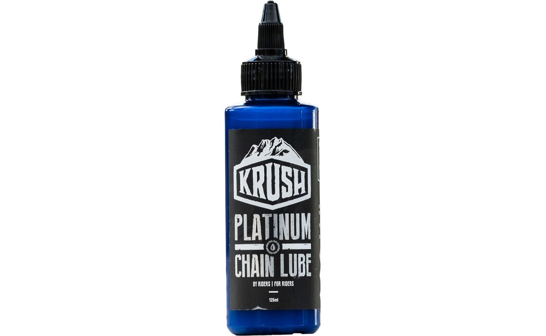KRUSH Platinum Wachs-Kettenschmiermittel, Tropfflasche - 125ml