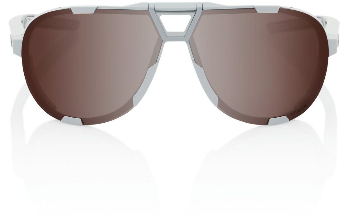 100 Percent Westcraft Soft Tact Cool Grey / HiPER Crimson Silver Mirror
