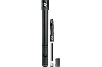 analog - Fahrradpumpen - Crankbrothers Klic HV Handpumpe/CO2-Pumpe, analoges Manometer, inkl. Rahme