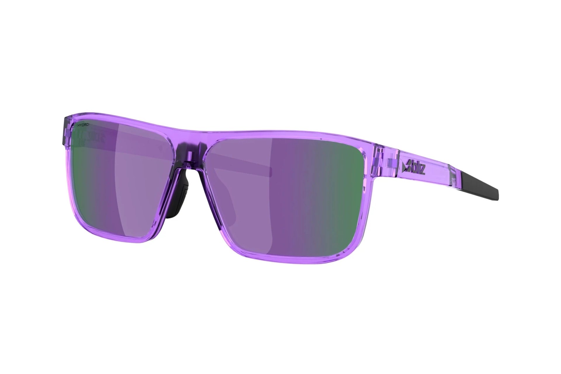 Bliz A008 Transparant Purple - Smoke w purple multi