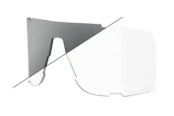 100 Percent - Fahrradbrillen - 100 Percent Eastcraft Ersatzglas - Photochromic Clear/Smoke