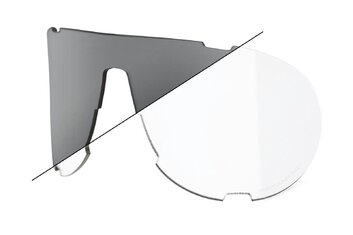 Zubehör Brillen & Goggles - 100 Percent Westcraft Ersatzglas - Photochromic Clear/Smoke
