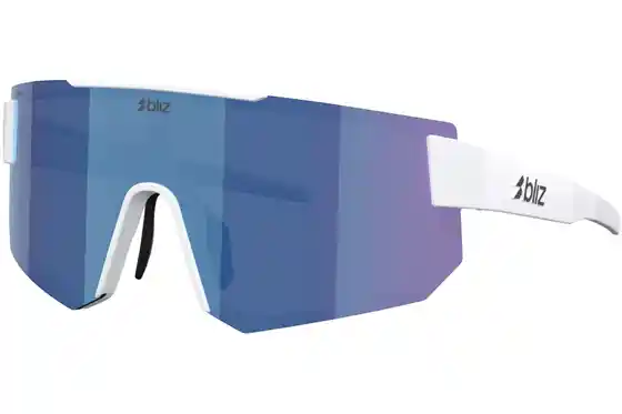 XXL Sale % - Bliz P005 Matte White - Smoke w Blue multi