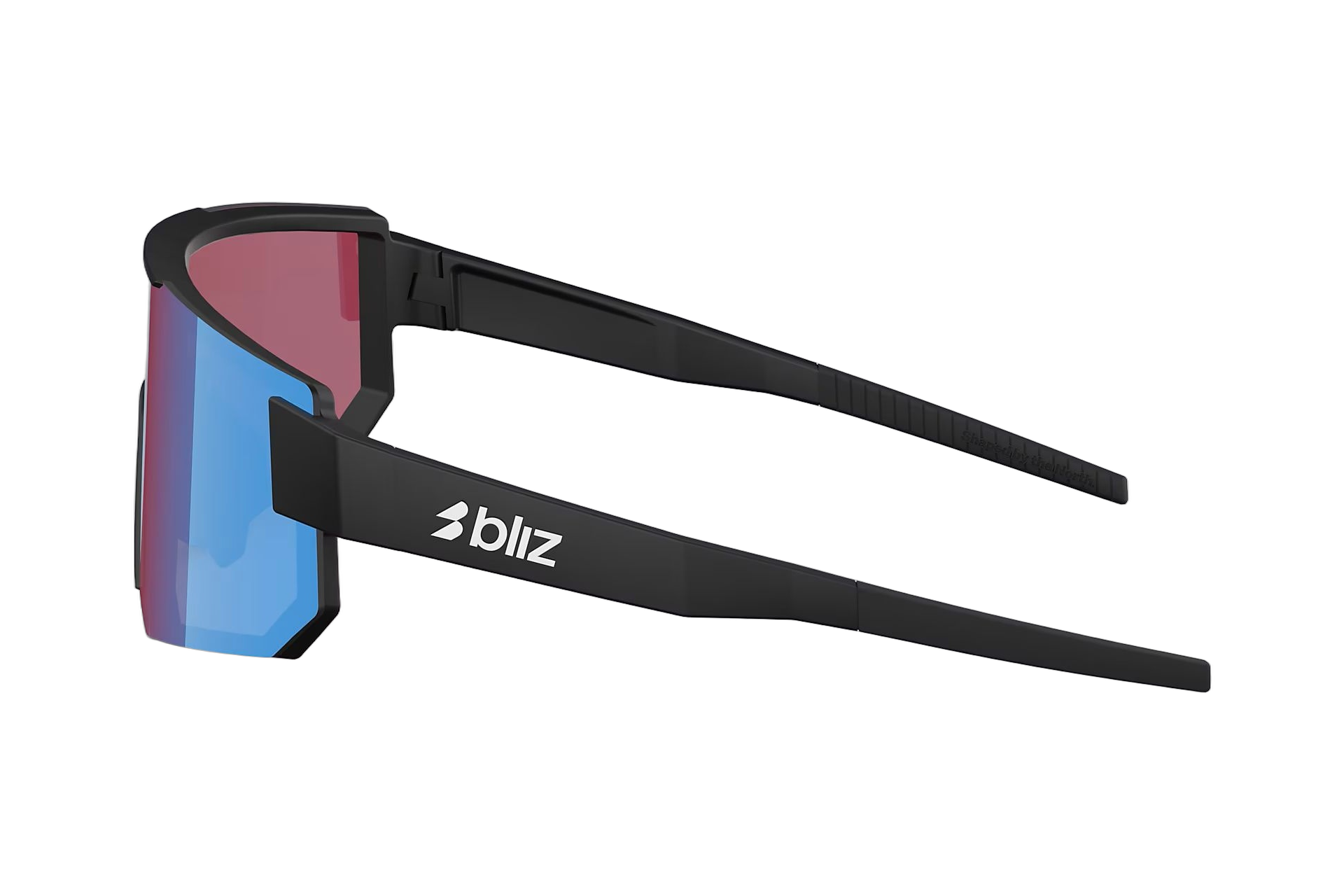 Bliz P005s Matte Black - Nano Optics Violet w blue mult