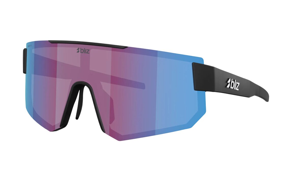 Bliz P005 Matte Black - Nano Optics Violet w blue mult