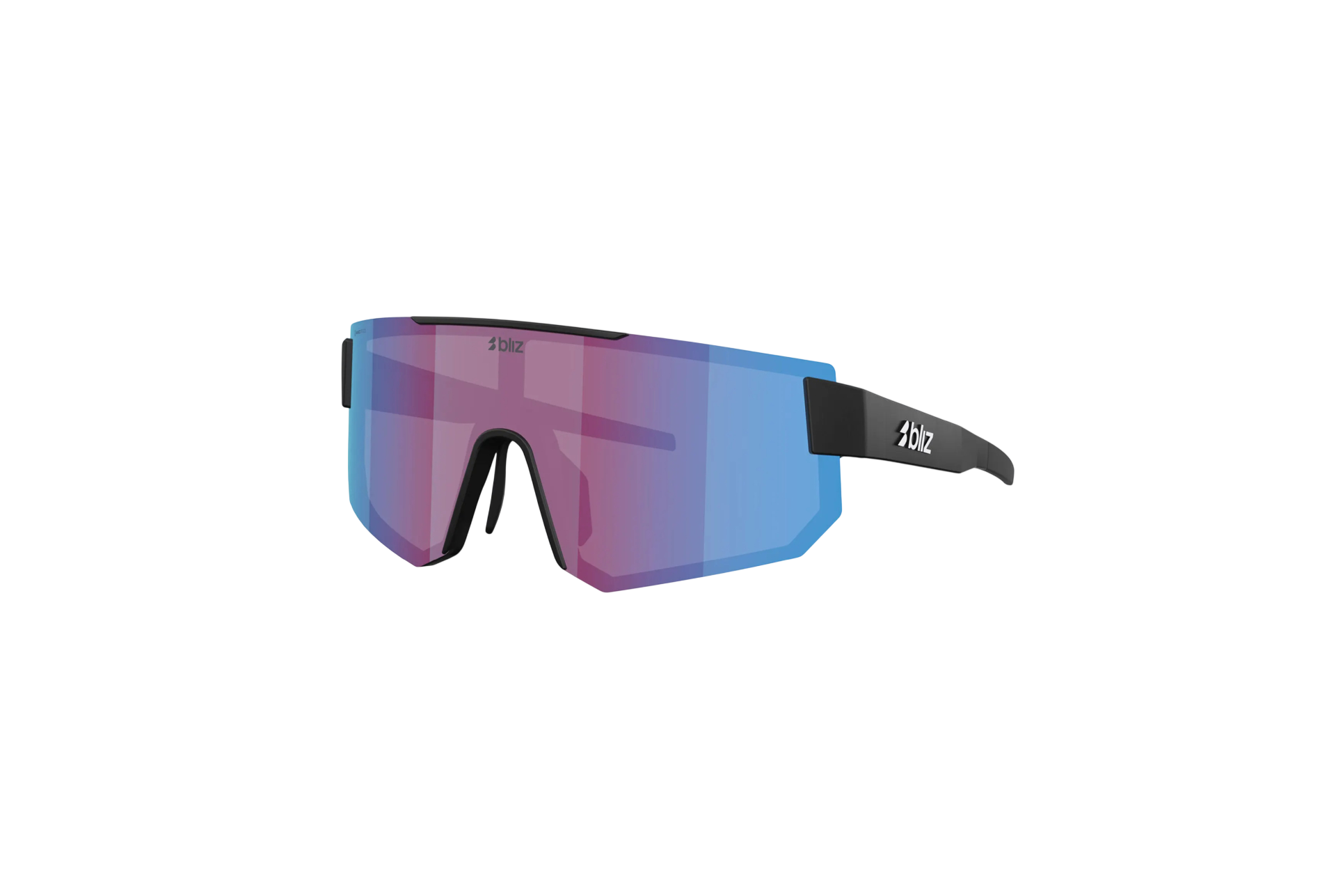 Bliz P005 Matte Black - Nano Optics Violet w blue mult