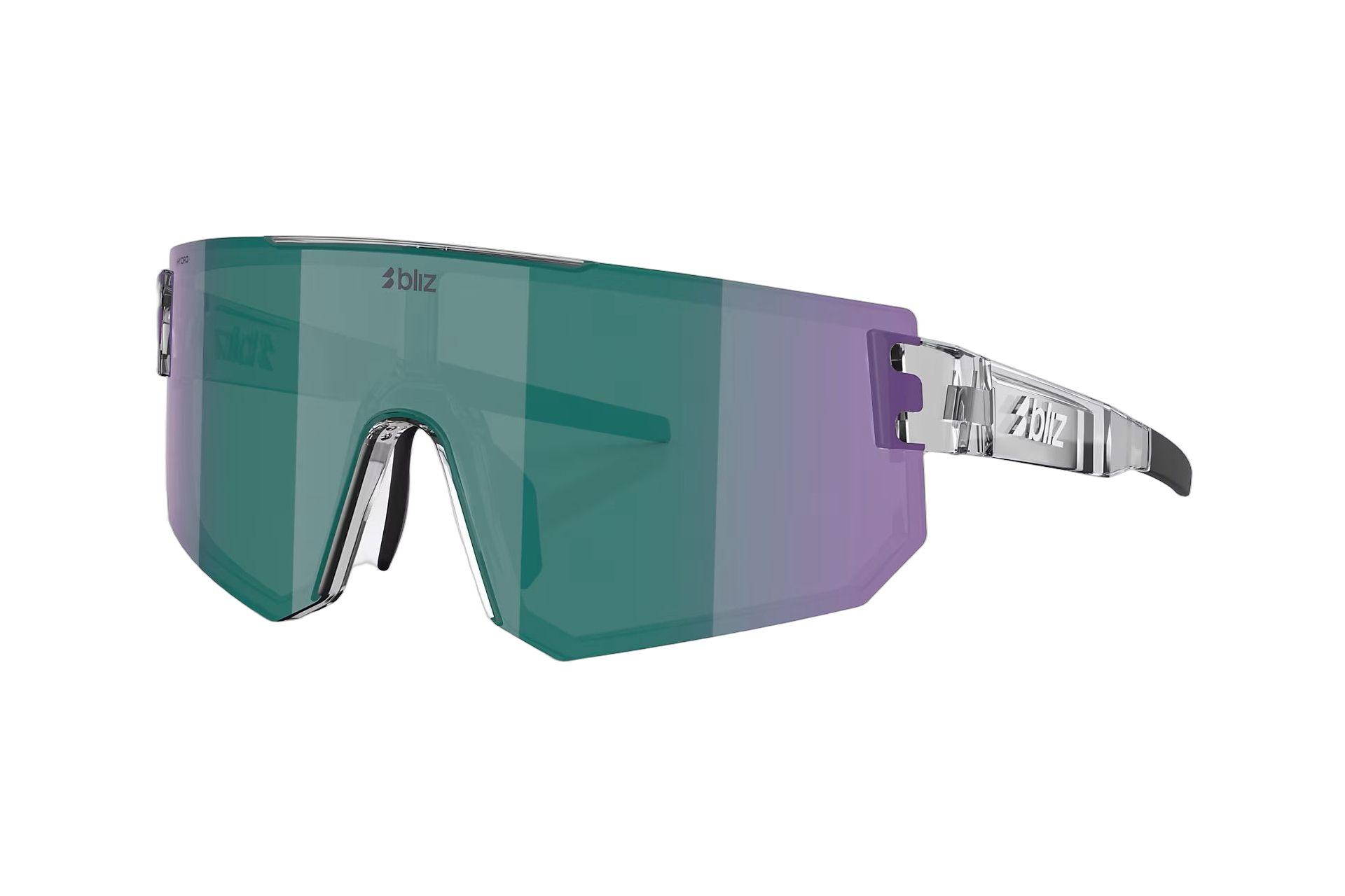 Bliz P005 Crystal Black - Green w Green multi