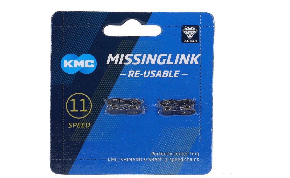 KMC Missinglink 11R DLC, Kettenschloss 11-fach, 2 Stück