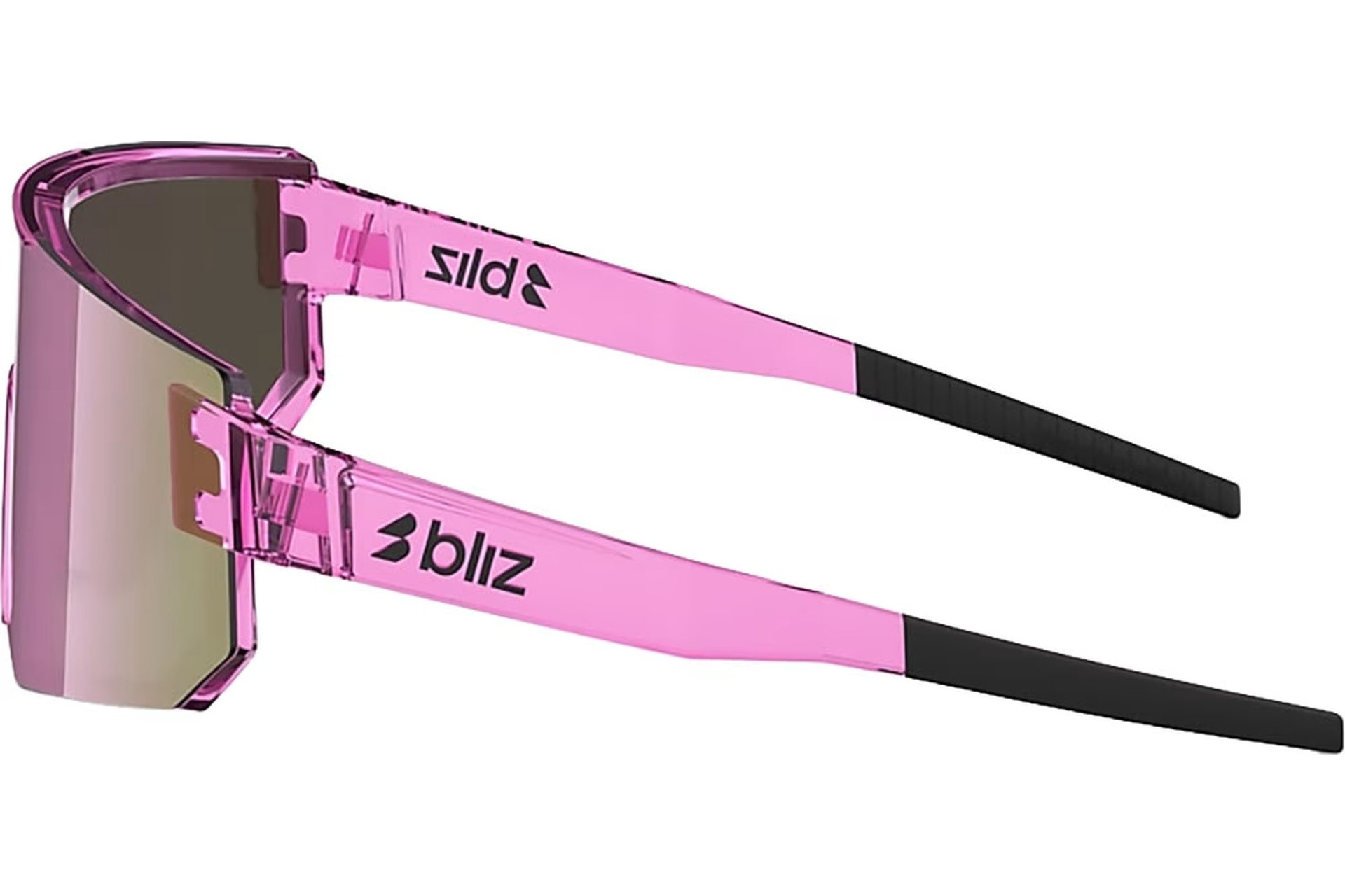 Bliz P005s Transparent Pink - Brown w rose multi