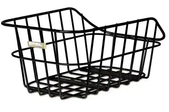 Körbe - Basil Hinterradkorb Cento Aluminium, weitmaschig