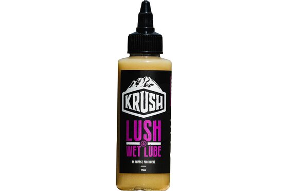 Reparatur & Pflege - KRUSH Lush Wet Lube Kettenschmiermittel, Tropfflasche - 125ml